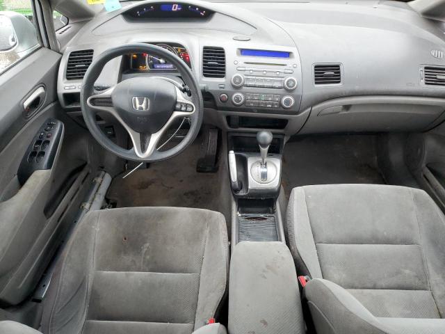 19XFA16509E044908 - 2009 HONDA CIVIC LX SILVER photo 8