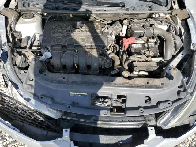 3N1AB7AP9KY227847 - 2019 NISSAN SENTRA S 银色 照片 11