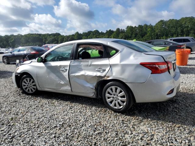 3N1AB7AP9KY227847 - 2019 NISSAN SENTRA S 银色 照片 2