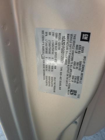 1GAZG1FG6D1129561 - 2013 CHEVROLET EXPRESS G3 LT GOLD photo 13