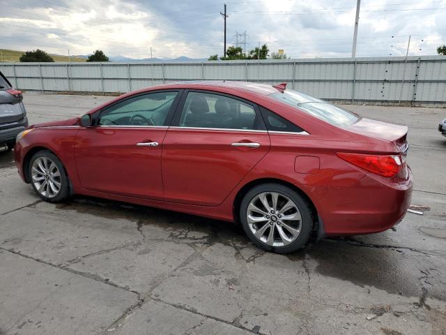 5NPEC4AC3CH410649 - 2012 HYUNDAI SONATA SE BURGUNDY photo 2