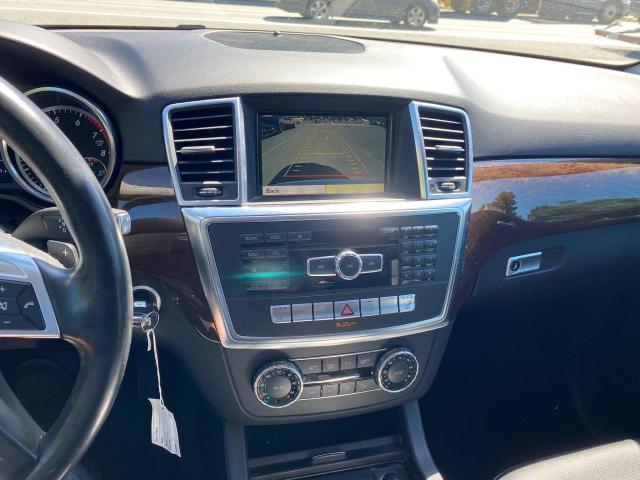 4JGDA5HBXCA023605 - 2012 MERCEDES-BENZ ML 350 4MATIC GRAY photo 10