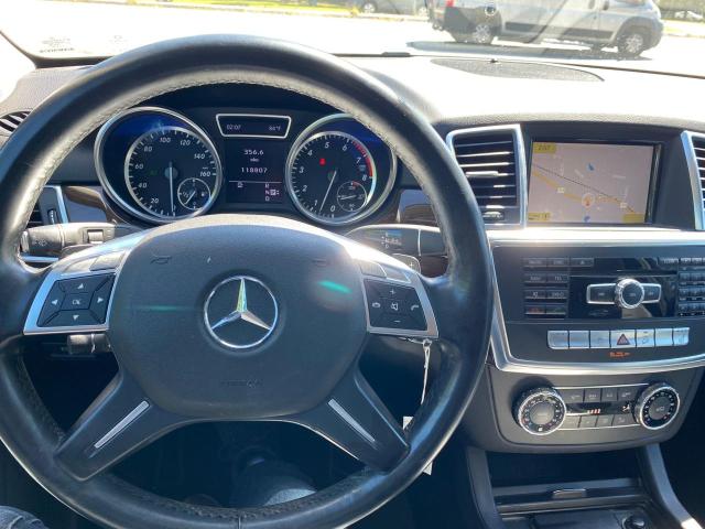 4JGDA5HBXCA023605 - 2012 MERCEDES-BENZ ML 350 4MATIC GRAY photo 7