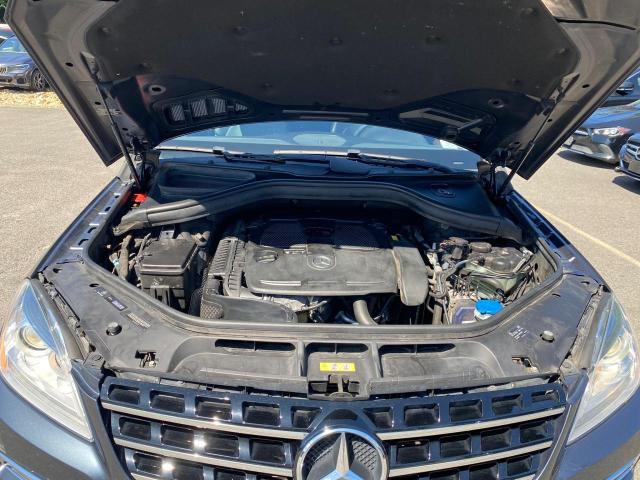 4JGDA5HBXCA023605 - 2012 MERCEDES-BENZ ML 350 4MATIC GRAY photo 8