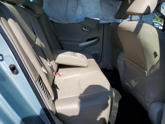 JTDKN3DU3D5696838 - 2013 TOYOTA PRIUS TURQUOISE photo 10