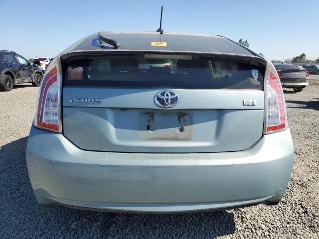 JTDKN3DU3D5696838 - 2013 TOYOTA PRIUS TURQUOISE photo 6