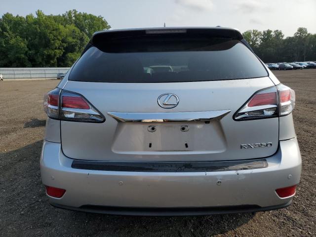 2T2BK1BA8DC203112 - 2013 LEXUS RX 350 BASE SILVER photo 6