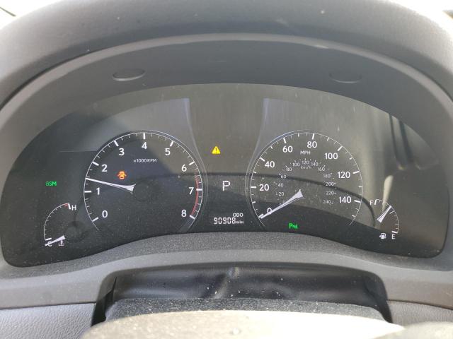 2T2BK1BA8DC203112 - 2013 LEXUS RX 350 BASE SILVER photo 9