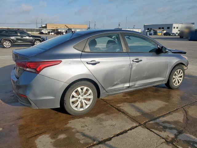 3KPC24A39KE039476 - 2019 HYUNDAI ACCENT SE Gris foto 3