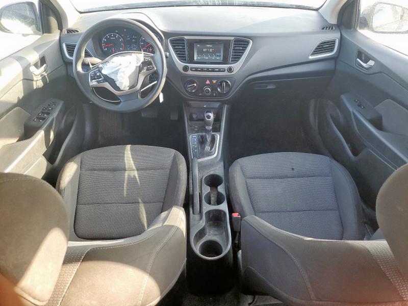 3KPC24A39KE039476 - 2019 HYUNDAI ACCENT SE Gris foto 8