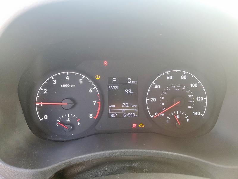 3KPC24A39KE039476 - 2019 HYUNDAI ACCENT SE Gris foto 9