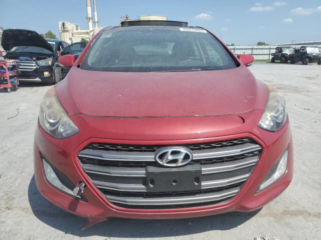 KMHD35LH3GU316711 - 2016 HYUNDAI ELANTRA GT RED photo 5