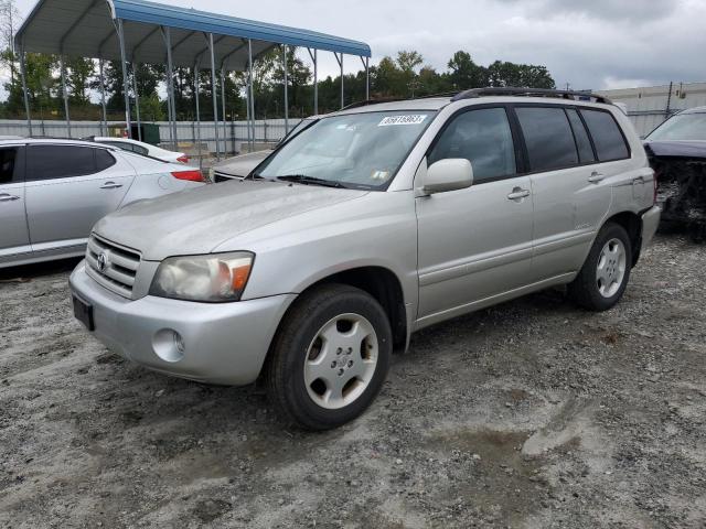 JTEEP21A370209663 - 2007 TOYOTA HIGHLANDER SPORT SILVER photo 1