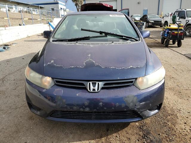 2HGFG12667H530543 - 2007 HONDA CIVIC LX BLUE photo 5