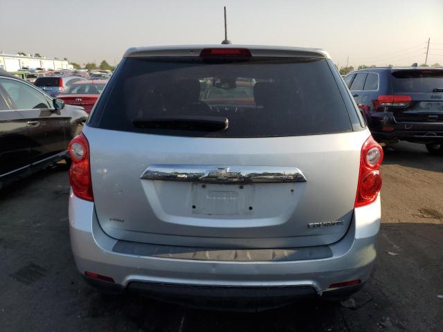 2GNFLEEK0F6143028 - 2015 CHEVROLET EQUINOX LS SILVER photo 6