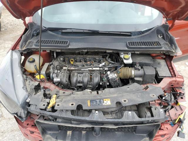 1FMCU0F71KUC53017 - 2019 FORD ESCAPE S ORANGE photo 12