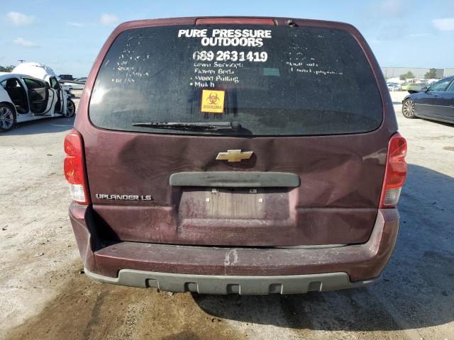 1GNDV23L96D188921 - 2006 CHEVROLET UPLANDER LS BURGUNDY photo 6