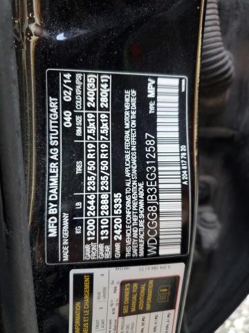 WDCGG8JB3EG312587 - 2014 MERCEDES-BENZ GLK 350 4MATIC BLACK photo 13