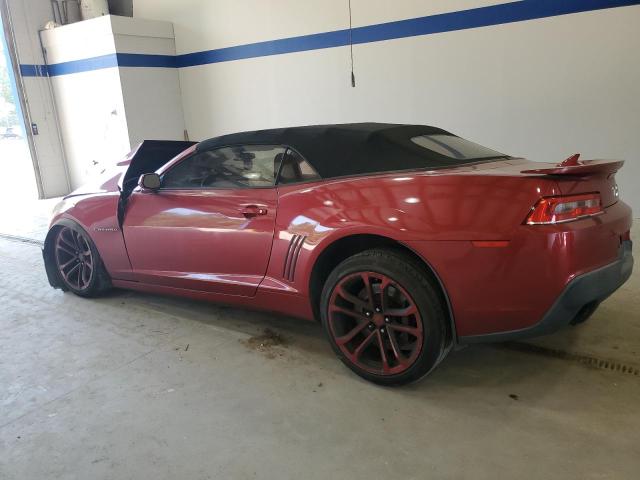 2G1FK3DJ2F9169453 - 2015 CHEVROLET CAMARO 2SS RED photo 2