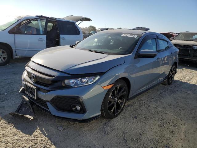 SHHFK7H49HU423773 - 2017 HONDA CIVIC SPORT 灰色 照片 1