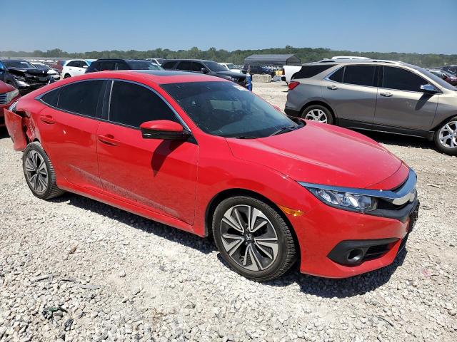 JHMFC1F79JX028088 - 2018 HONDA CIVIC EXL წითელი ფოტო 4