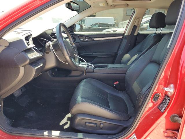 JHMFC1F79JX028088 - 2018 HONDA CIVIC EXL წითელი ფოტო 7