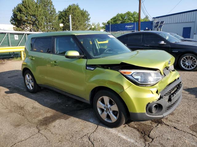 KNDJN2A22K7914780 - 2019 KIA SOUL 绿色 照片 4