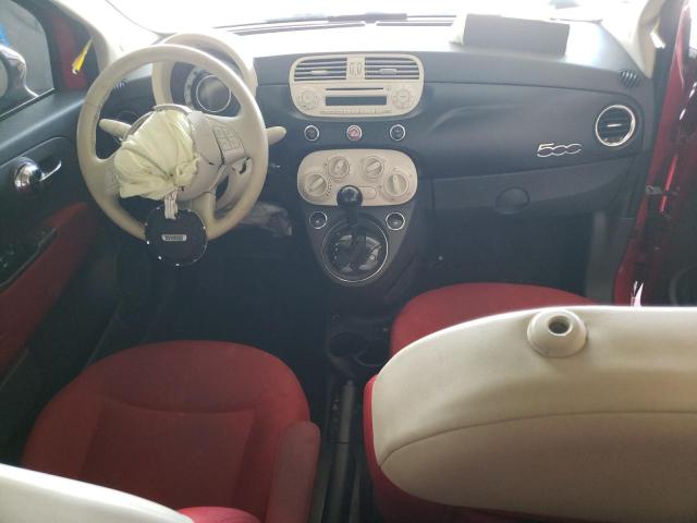 3C3CFFAR8FT624270 - 2015 FIAT 500 POP RED photo 8