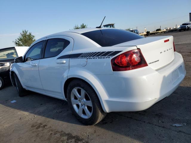 1C3CDZCB3DN662476 - 2013 DODGE AVENGER SXT WHITE photo 2