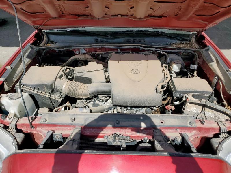 3TMAZ5CN6LM122720 - 2020 TOYOTA TACOMA DOUBLE CAB RED photo 11