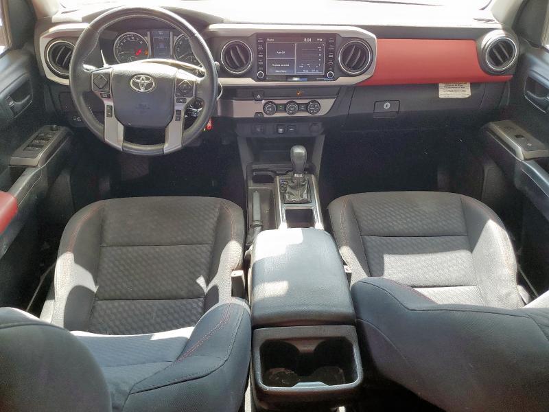 3TMAZ5CN6LM122720 - 2020 TOYOTA TACOMA DOUBLE CAB RED photo 8