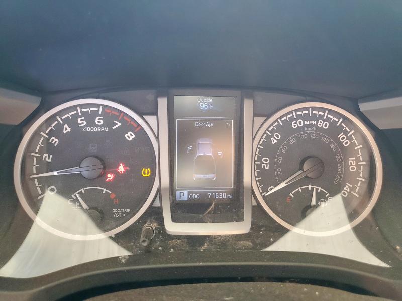 3TMAZ5CN6LM122720 - 2020 TOYOTA TACOMA DOUBLE CAB RED photo 9