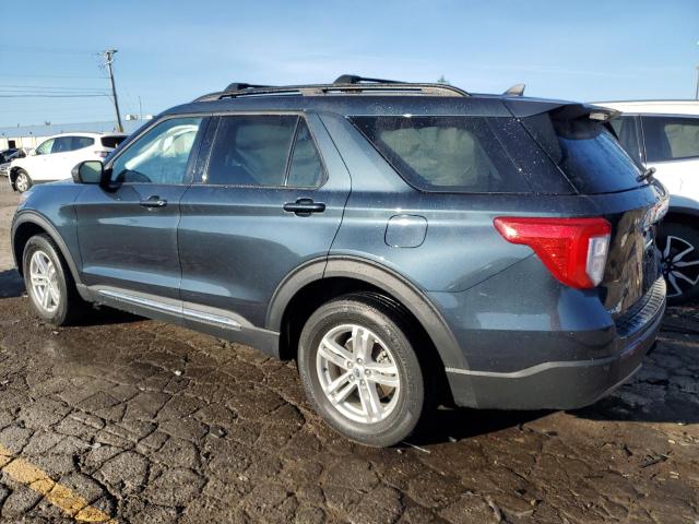 1FMSK8DH4NGB82846 - 2022 FORD EXPLORER XLT ლურჯი ფოტო 2