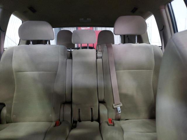 5TDBK3EH5CS129369 - 2012 TOYOTA HIGHLANDER BASE ნაცრისფერი ფოტო 10