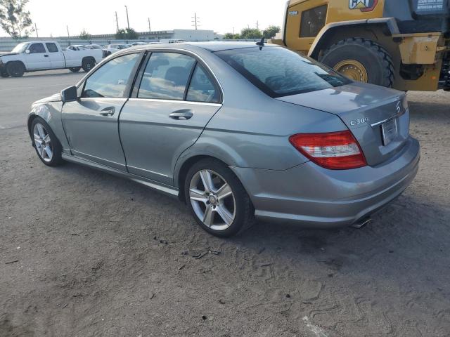 WDDGF5EB7AF455291 - 2010 MERCEDES-BENZ C 300 GRAY photo 2