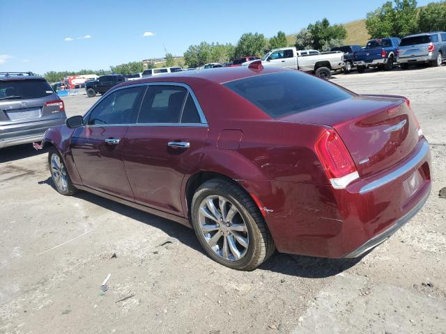 2C3CCAKG4HH597136 - 2017 CHRYSLER 300C RED photo 2