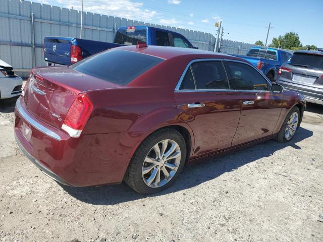 2C3CCAKG4HH597136 - 2017 CHRYSLER 300C RED photo 3