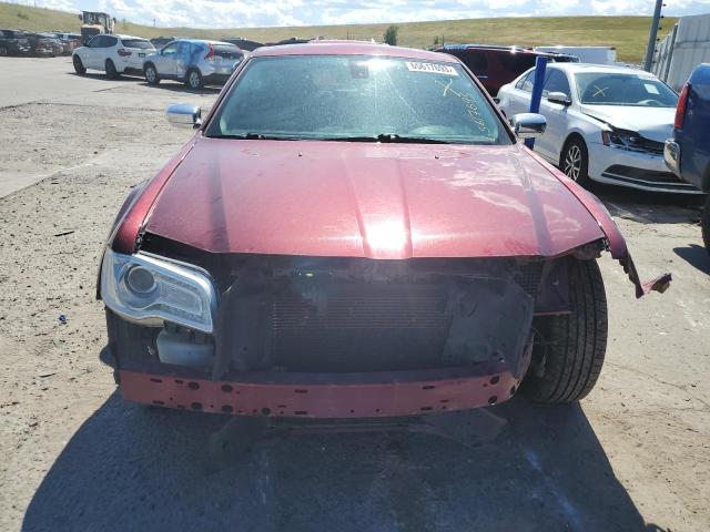 2C3CCAKG4HH597136 - 2017 CHRYSLER 300C RED photo 5