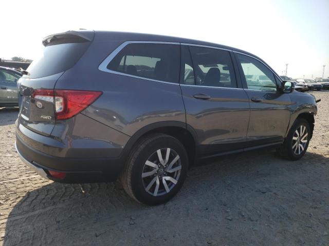 5FNYF6H55KB091307 - 2019 HONDA PILOT EXL GRAY photo 3