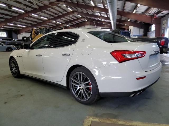 ZAM57XSA6F1131044 - 2015 MASERATI GHIBLI WHITE photo 2