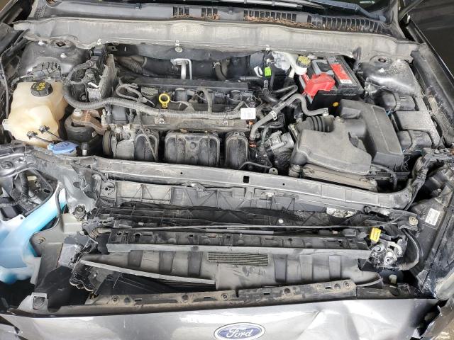 3FA6P0H76FR232169 - 2015 FORD FUSION SE GRAY photo 11