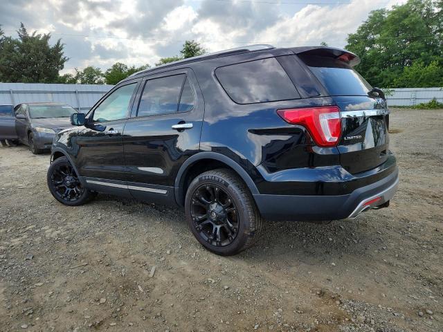 1FM5K8F87GGB96320 - 2016 FORD EXPLORER LIMITED BLACK photo 2