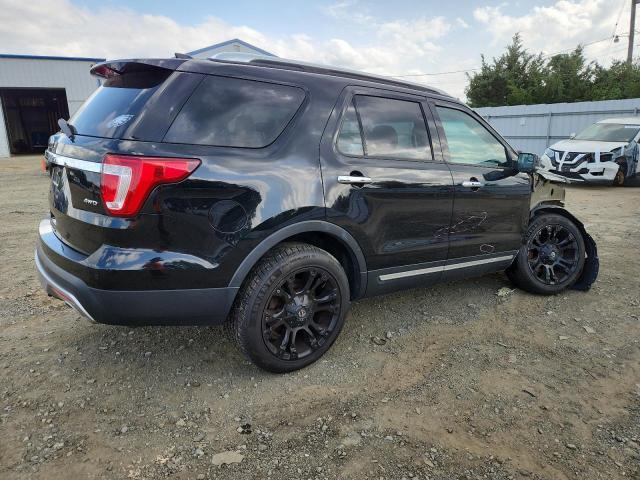 1FM5K8F87GGB96320 - 2016 FORD EXPLORER LIMITED BLACK photo 3