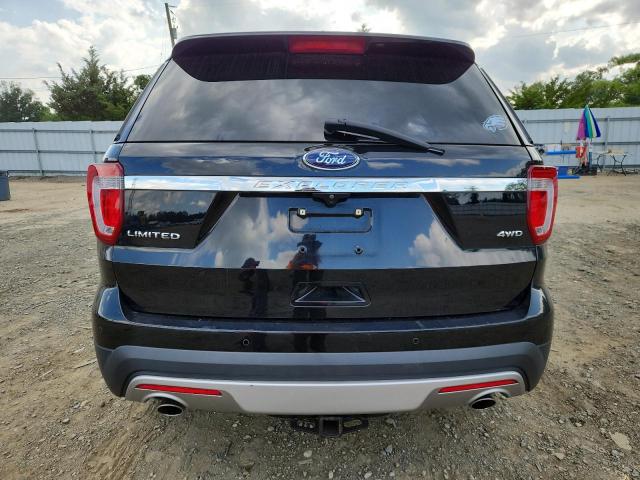 1FM5K8F87GGB96320 - 2016 FORD EXPLORER LIMITED BLACK photo 6