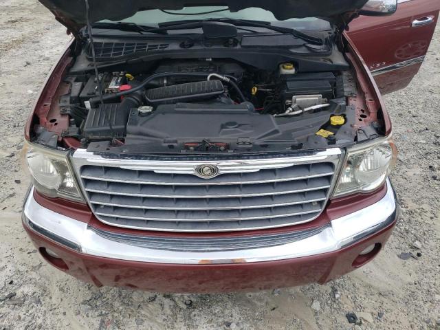 1A8HX582X7F526668 - 2007 CHRYSLER ASPEN LIMITED MAROON photo 12