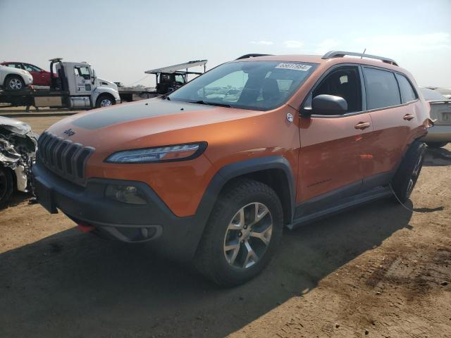 1C4PJMBS0FW626283 - 2015 JEEP CHEROKEE TRAILHAWK ნარინჯისფერი ფოტო 1
