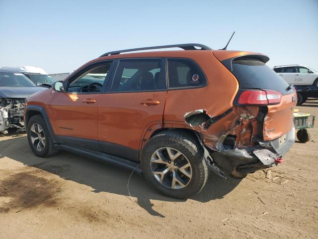1C4PJMBS0FW626283 - 2015 JEEP CHEROKEE TRAILHAWK ნარინჯისფერი ფოტო 2
