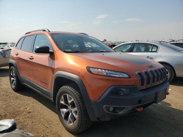 1C4PJMBS0FW626283 - 2015 JEEP CHEROKEE TRAILHAWK ნარინჯისფერი ფოტო 4
