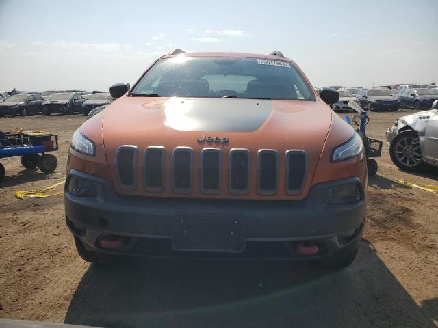 1C4PJMBS0FW626283 - 2015 JEEP CHEROKEE TRAILHAWK ნარინჯისფერი ფოტო 5