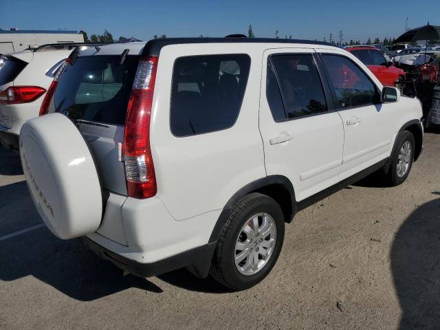 JHLRD78996C016456 - 2006 HONDA CR-V SE WHITE photo 3